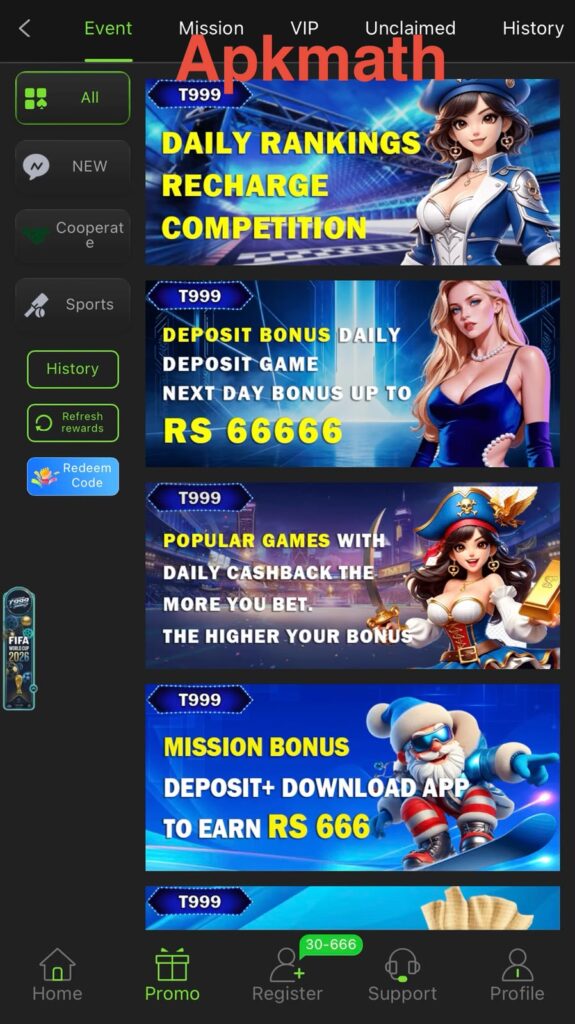 T999 Game Earn & Login