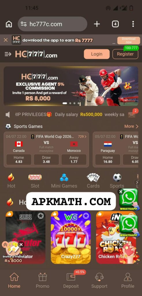 HC777 Game App